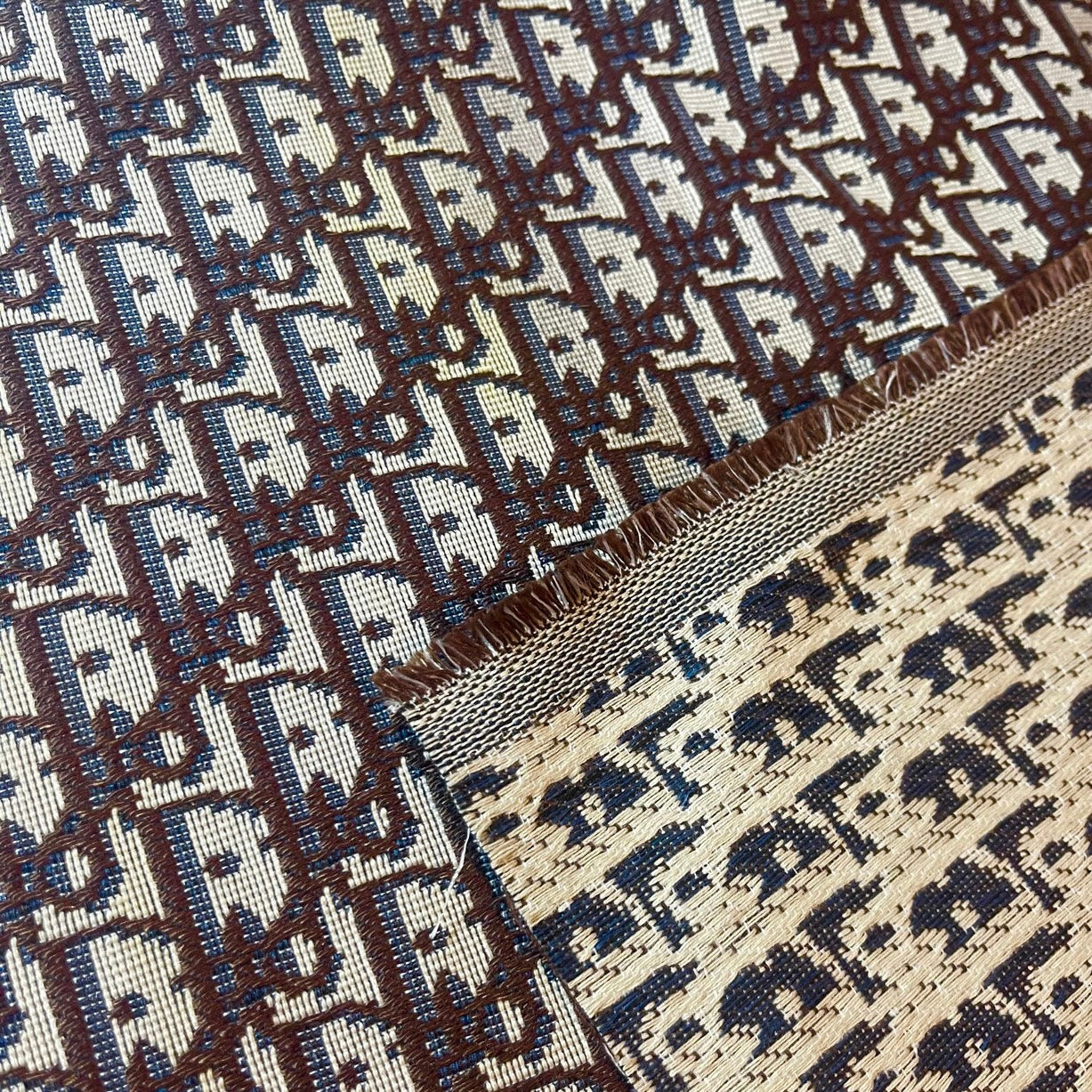 Brown Dior Fabric image 2