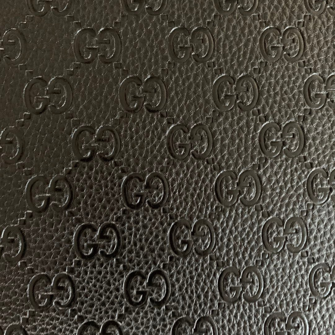 Black Embossed Gucci image 1