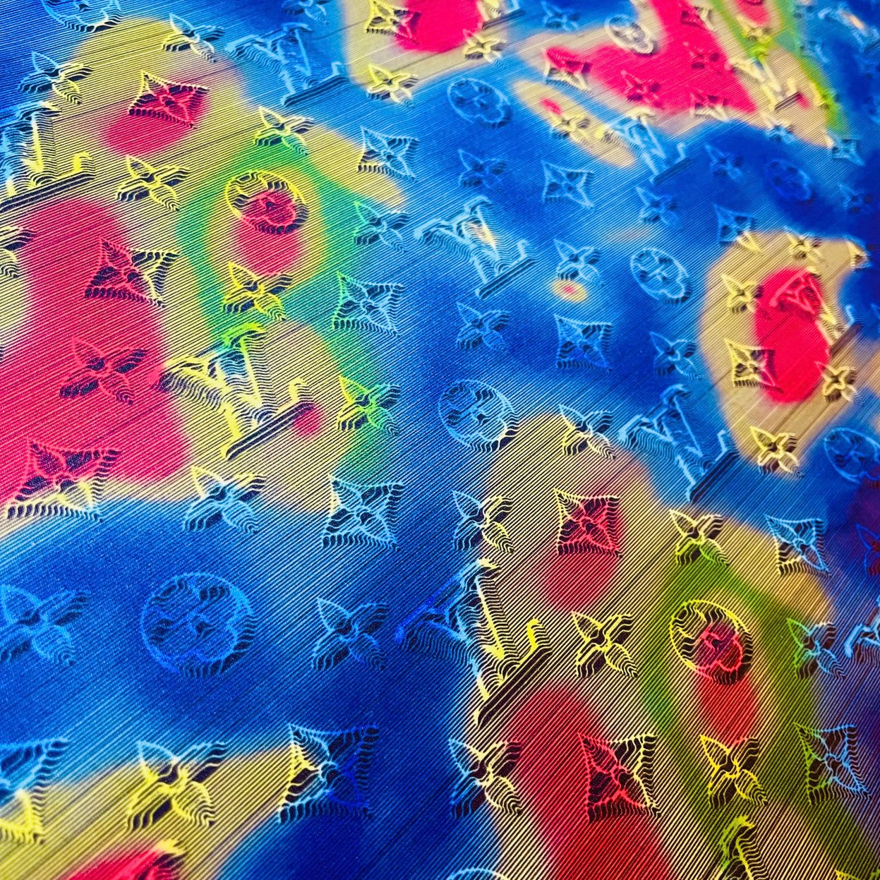 Heat Reaction Louis Vuitton Fabric image 1