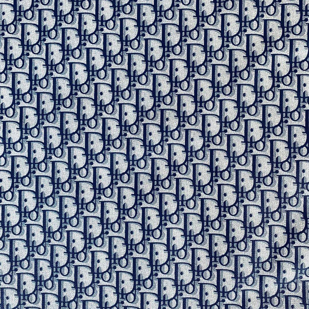 Navy Dior Monogram image 0