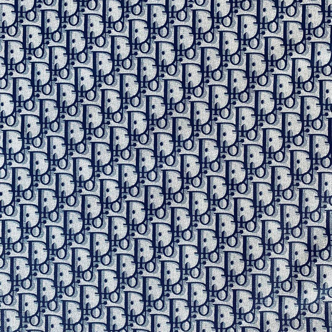 Navy Dior Monogram image 0