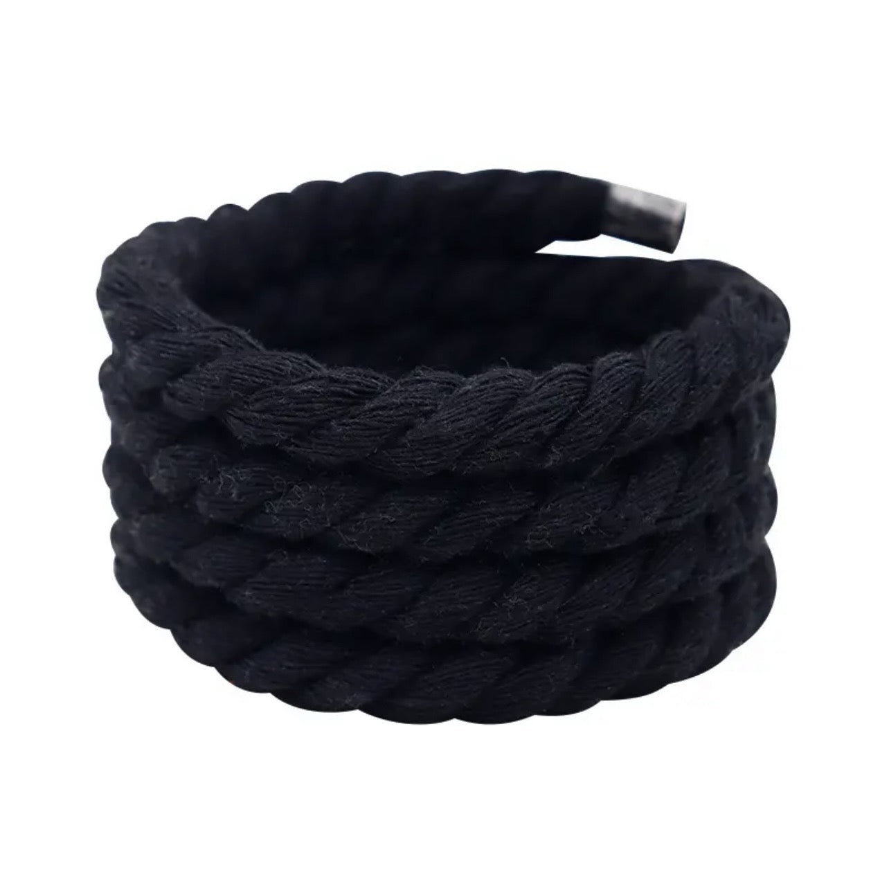 10mm Noir Black Rope Laces image 2