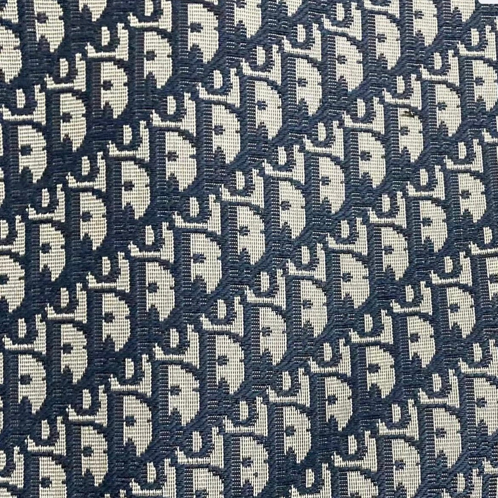 Navy Dior Fabric image 0