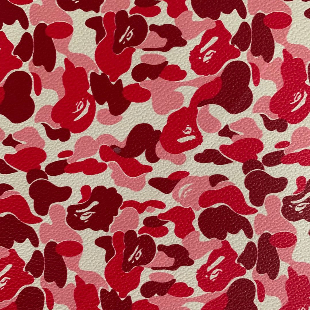 Red and Pink Bape image 1