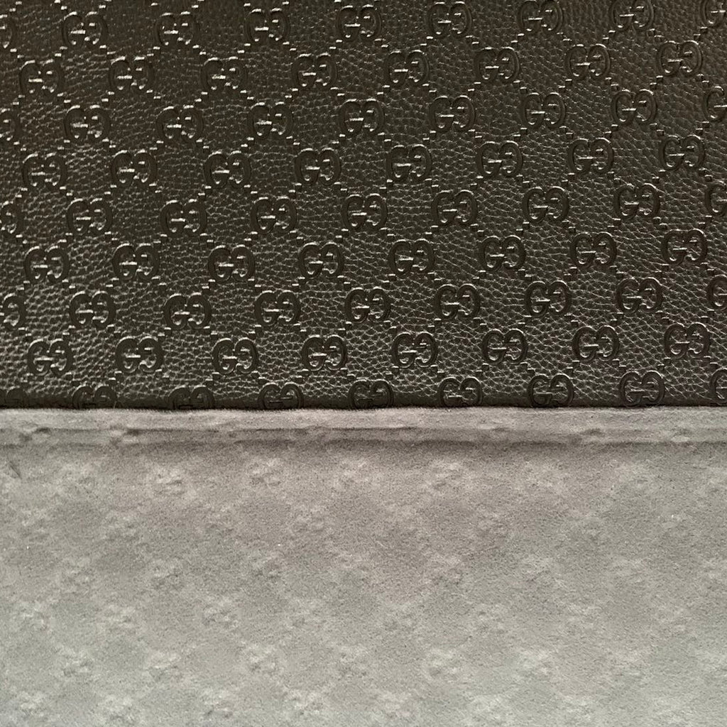 Black Embossed Gucci image 3