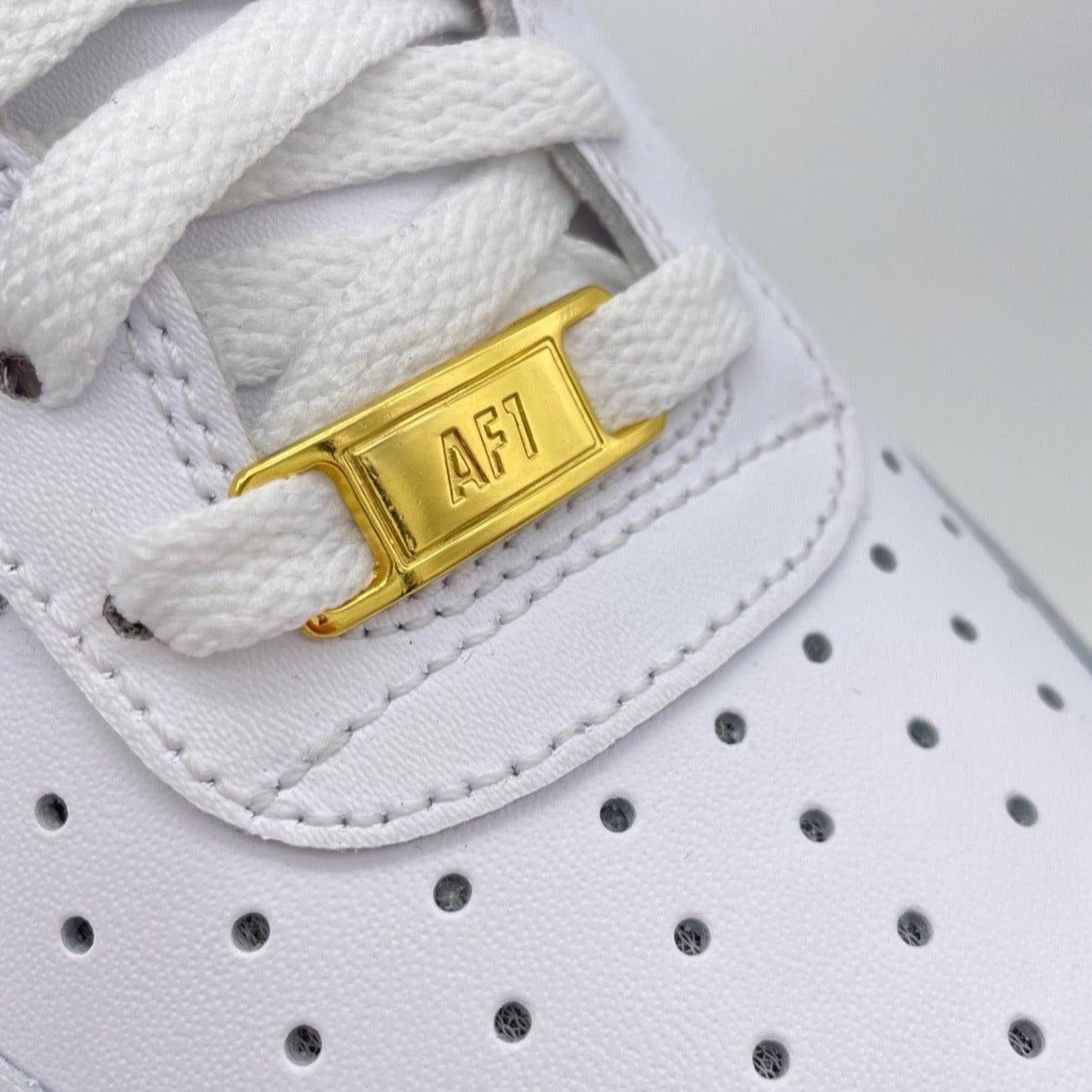 Nike AF1 LaceLock - Gold image 0