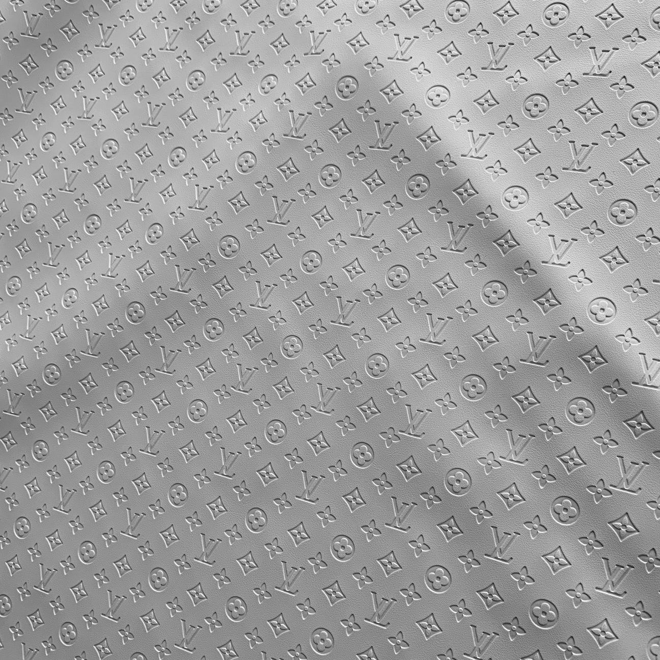 Small Letter White Embossed Louis Vuitton image 0