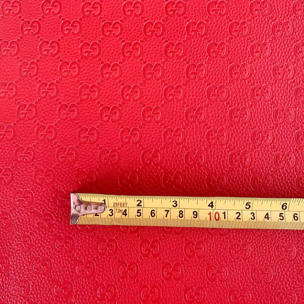 Red Embossed Gucci image 2