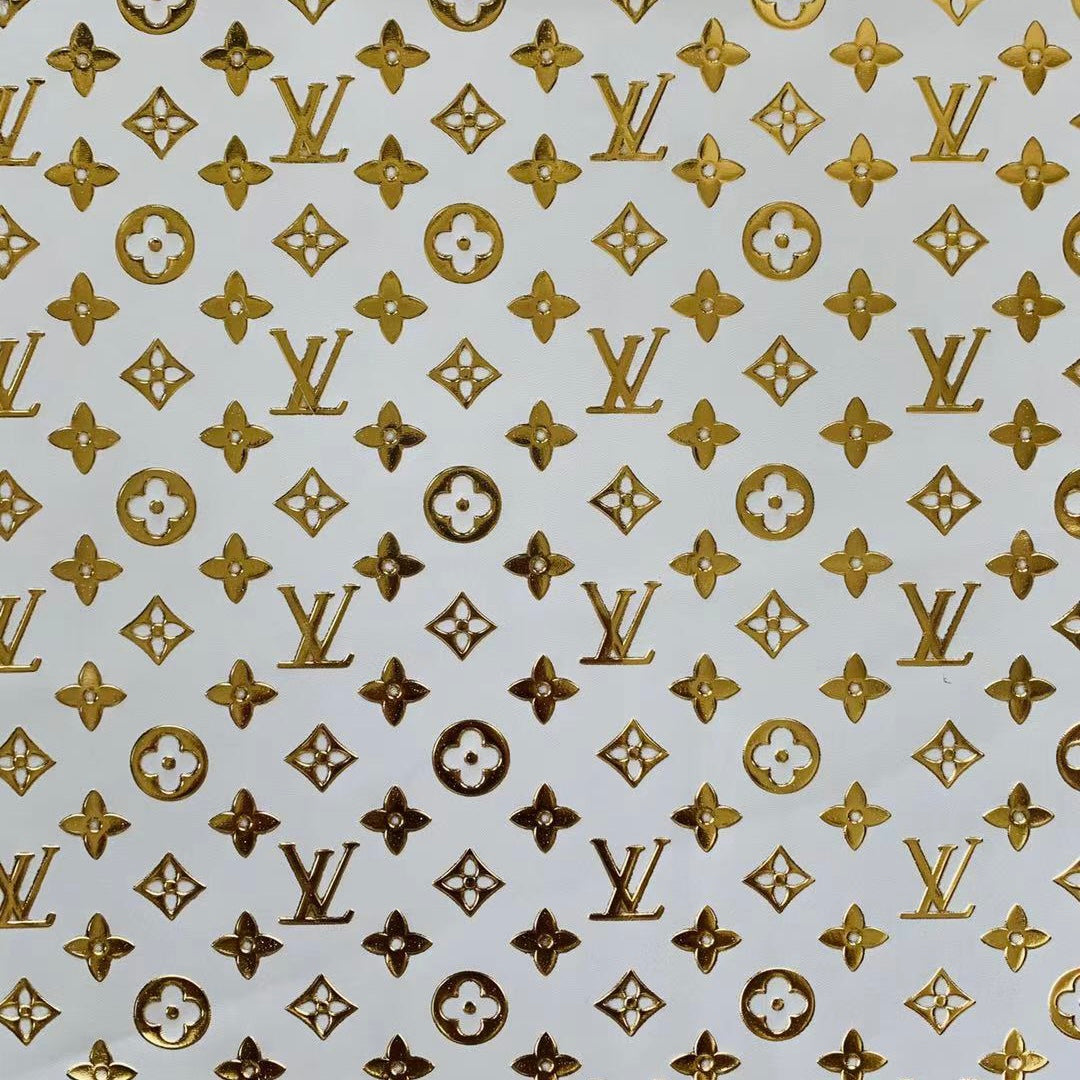 White and Gold Louis Vuitton image 0