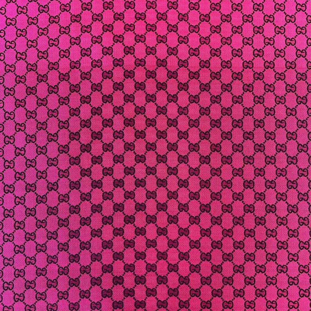 Hot Pink Gucci Fabric image 0