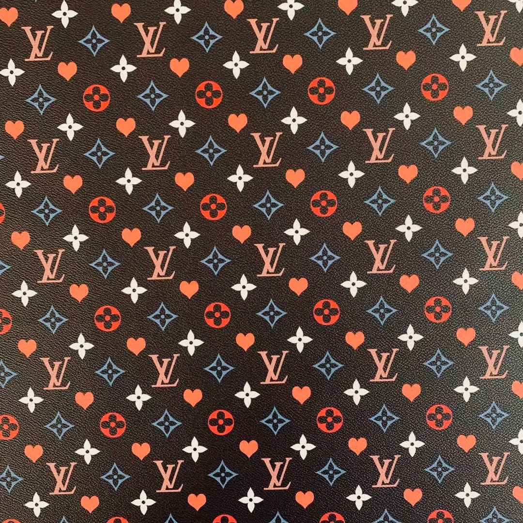 Black Love Hearts Louis Vuitton image 0