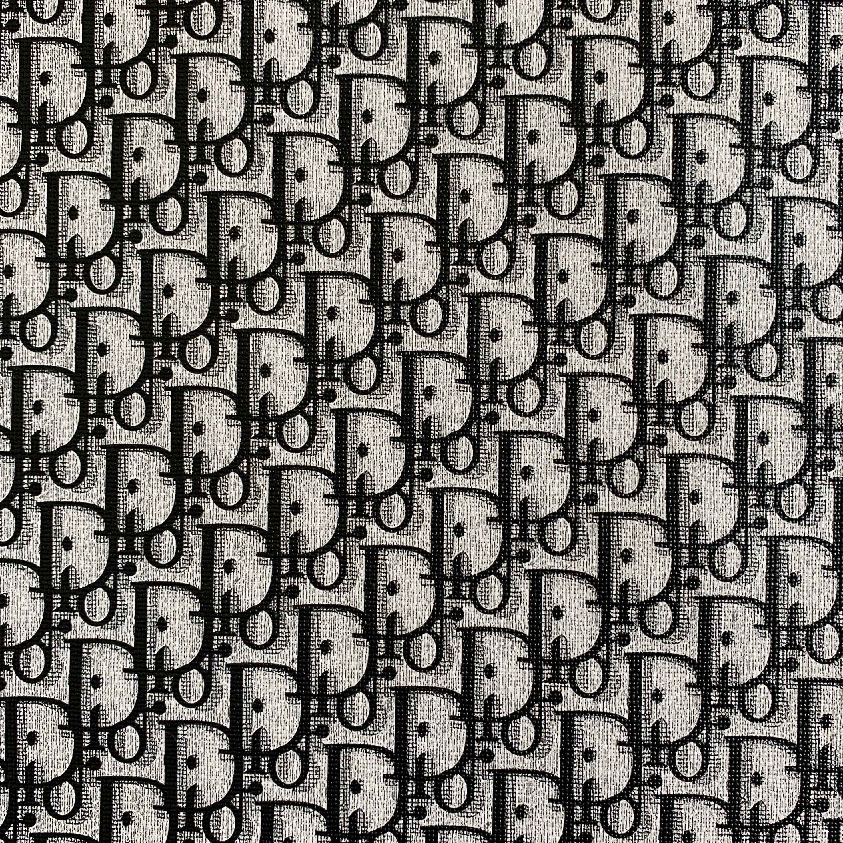 Black And Grey Dior Monogram image 0