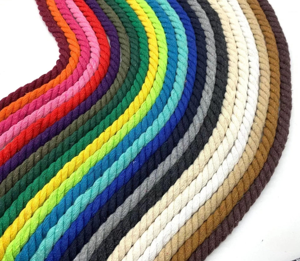 10mm Blanc White Rope Laces image 2