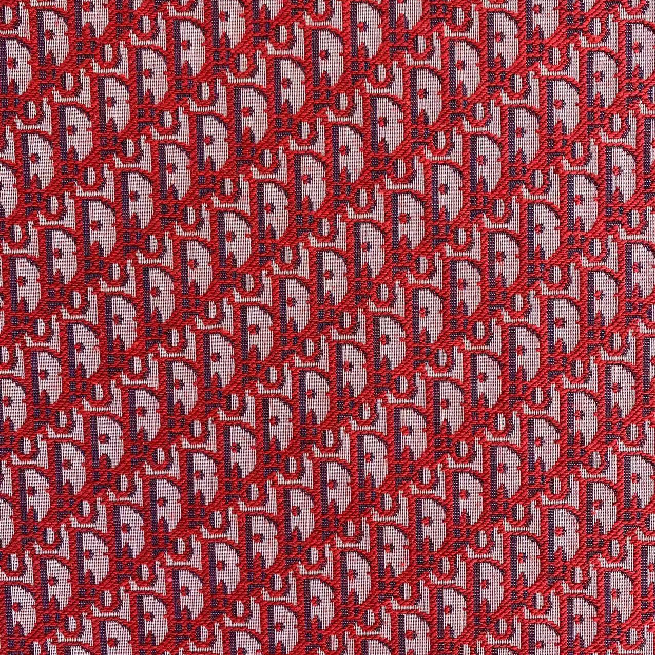 Red Dior Fabric image 0