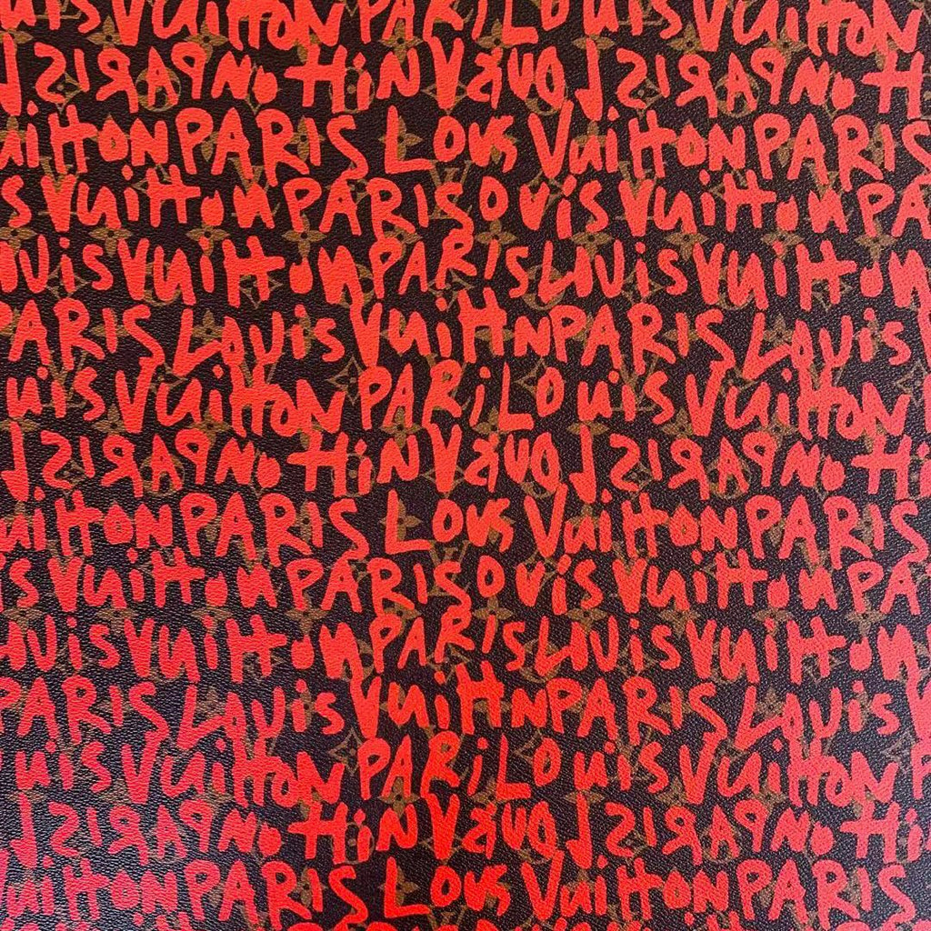 Red Graffiti Louis Vuitton image 0