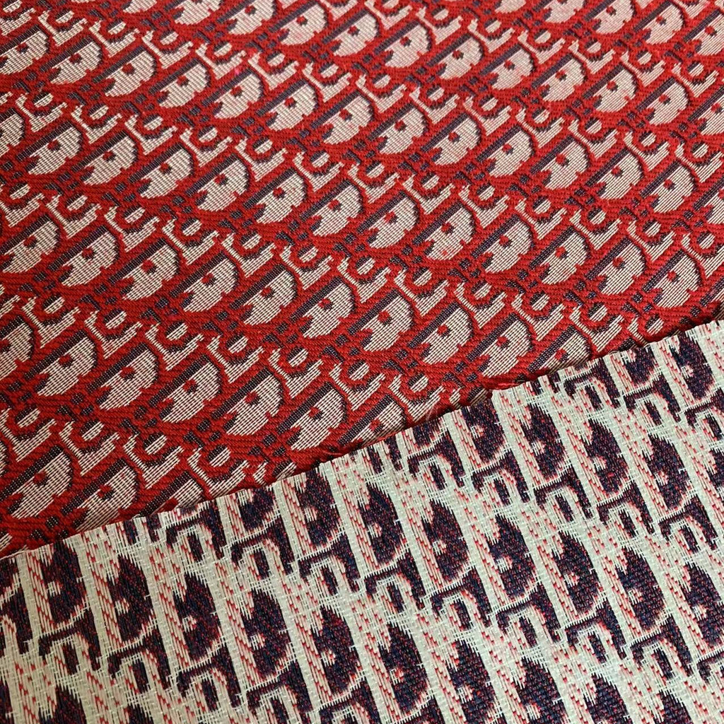 Red Dior Fabric image 2