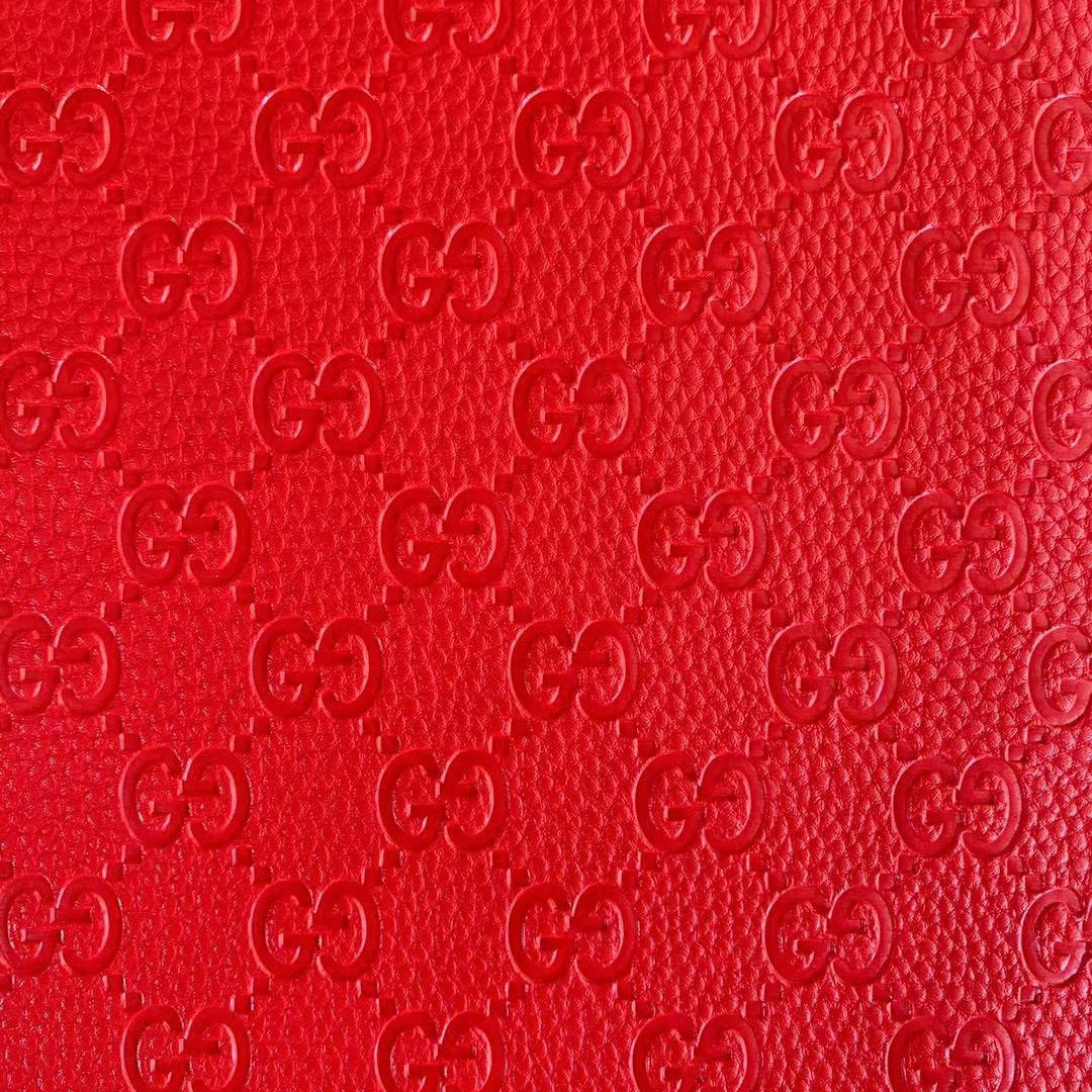 Red Embossed Gucci image 1
